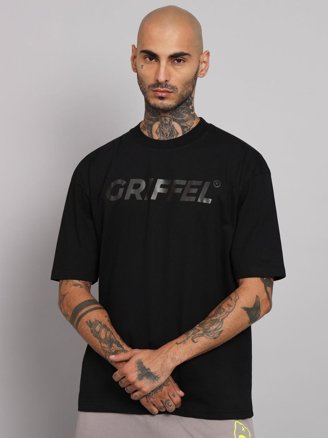 Registered Logo Drop Shoulder Oversized T-shirt – griffel