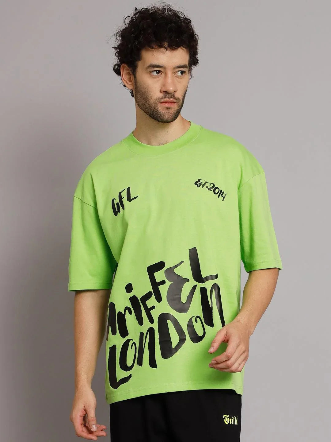 LETTERS OVERSIZED T-SHIRT