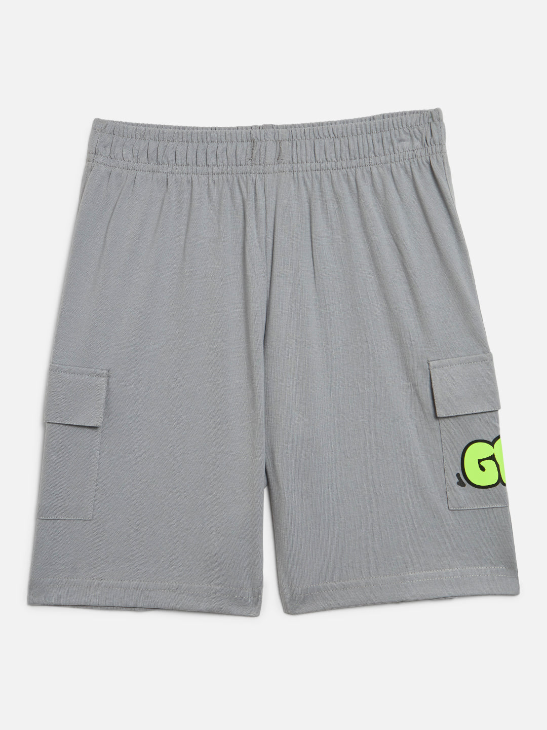 GRIFFEL Boys Kids Steel Grey Co-Ord T-shirt and Short Set - griffel