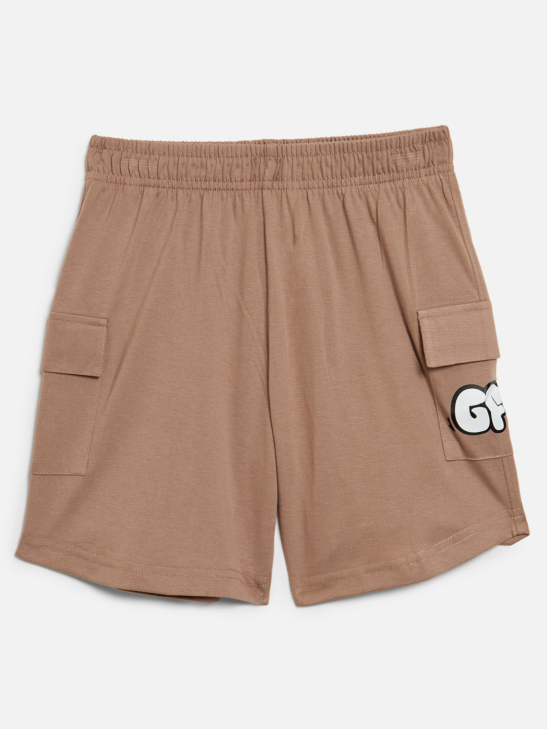 GRIFFEL Boys Kids Brown Co-Ord T-shirt and Short Set - griffel