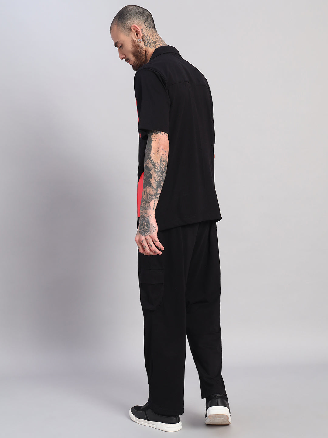 Hearts Oversized Bowling  Shirt Combo 💌