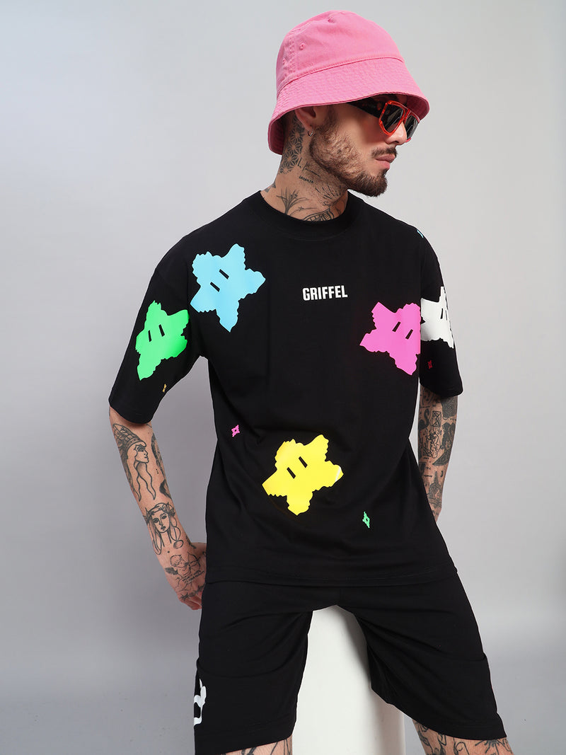 ALL OVER STAR OVERSIZED T-SHIRT ⭐️