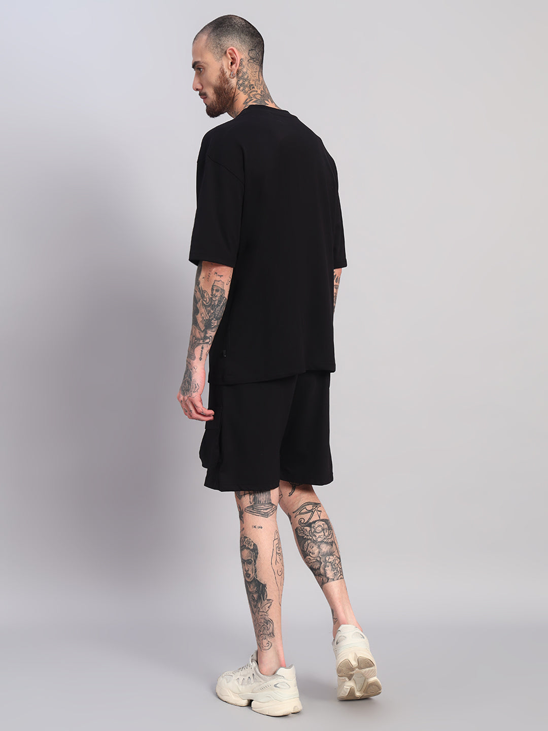 COLOR THREAD OVERSIZED T-SHIRT