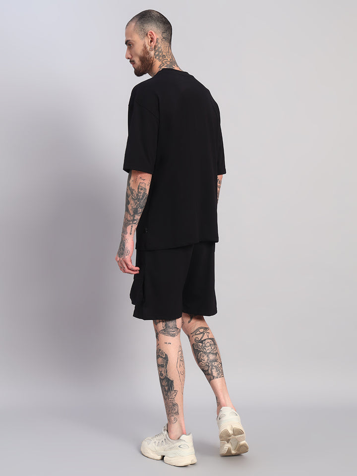 COLOR THREAD OVERSIZED T-SHIRT