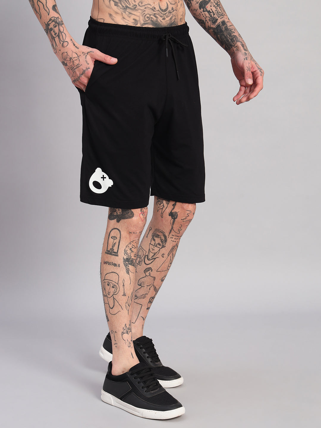 MINI TEDDY LOGO BASIC SHORTS