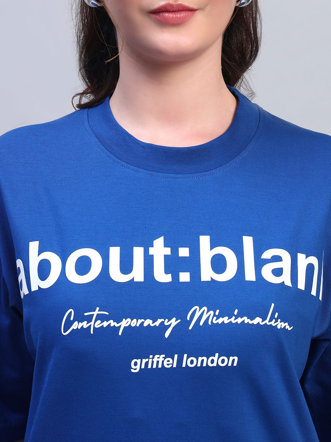 ABOUT:BLANK OVERSIZED T-SHIRT
