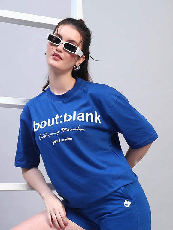 ABOUT:BLANK OVERSIZED T-SHIRT