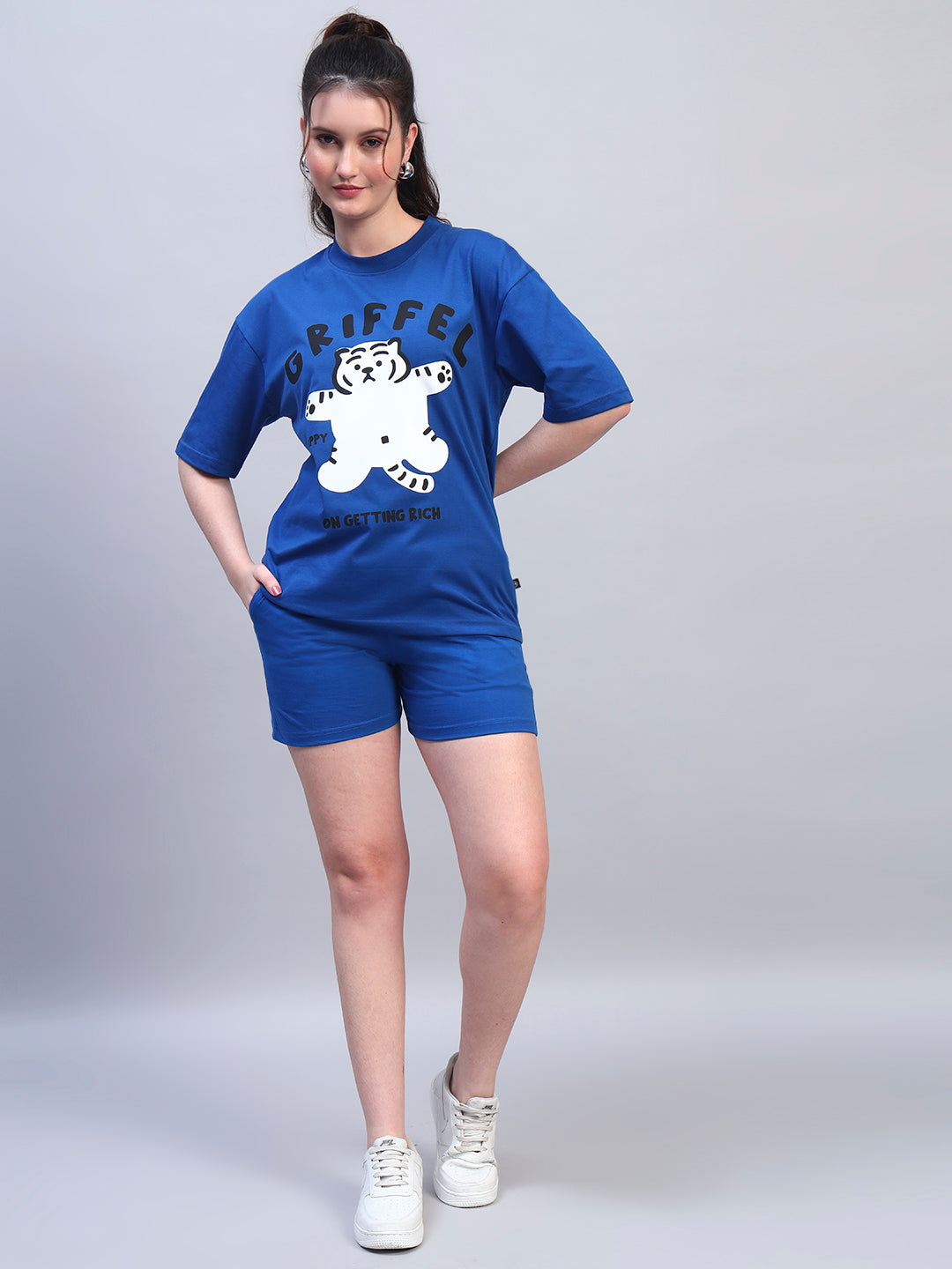 HAPPY TIGER OVERSIZED T-SHIRT