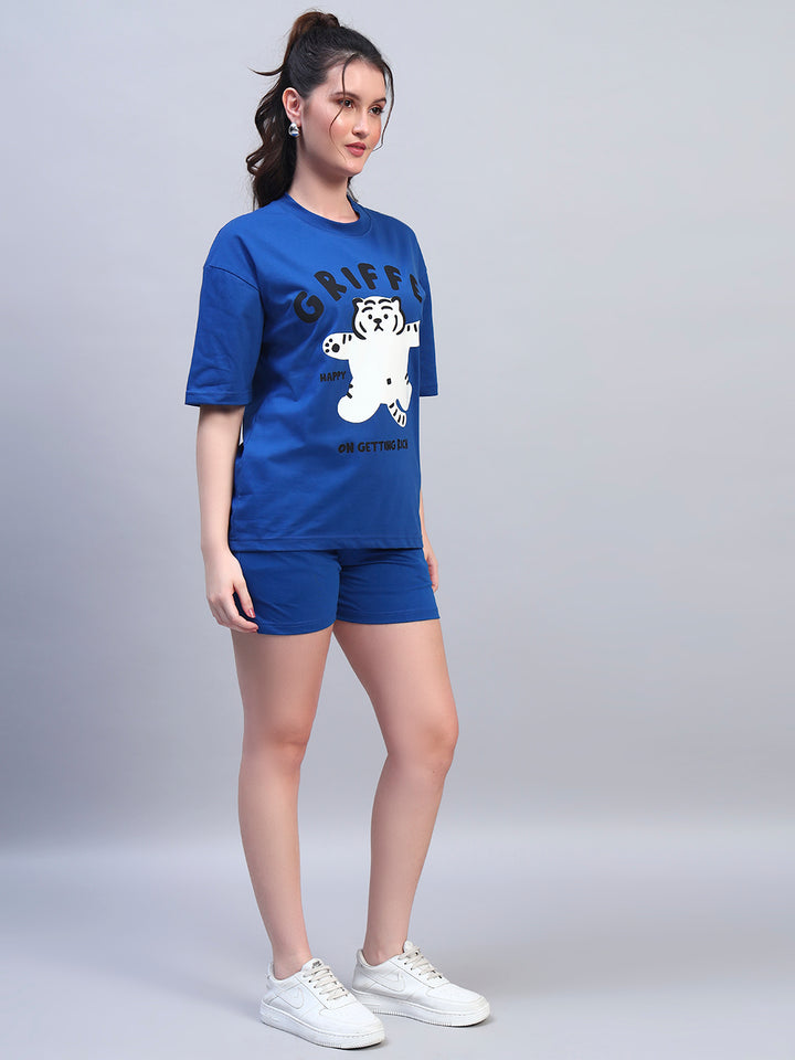 HAPPY TIGER OVERSIZED T-SHIRT
