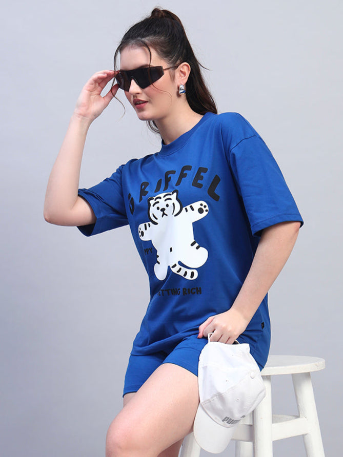 HAPPY TIGER OVERSIZED T-SHIRT
