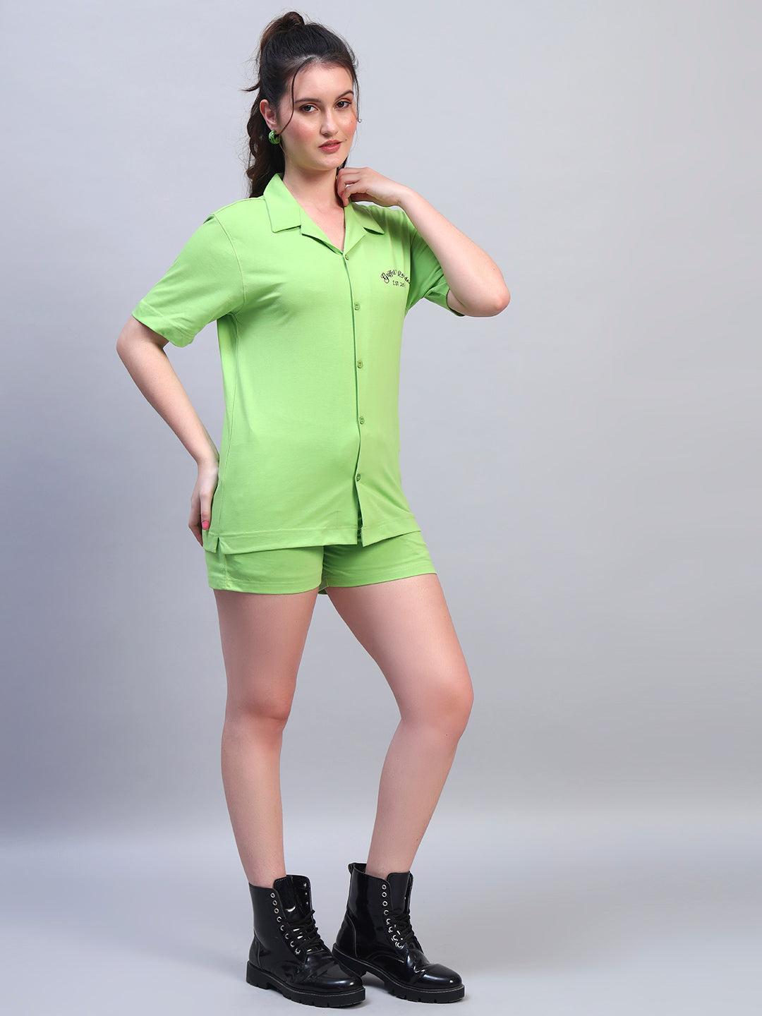 NEW BEAR FAMILY SHIRT CO-ORD SET