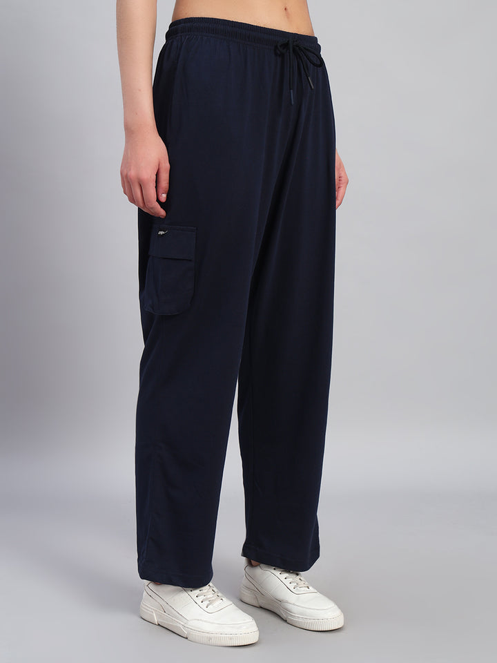 WHITE TEDDY LOGO BOX POCKET TROUSER
