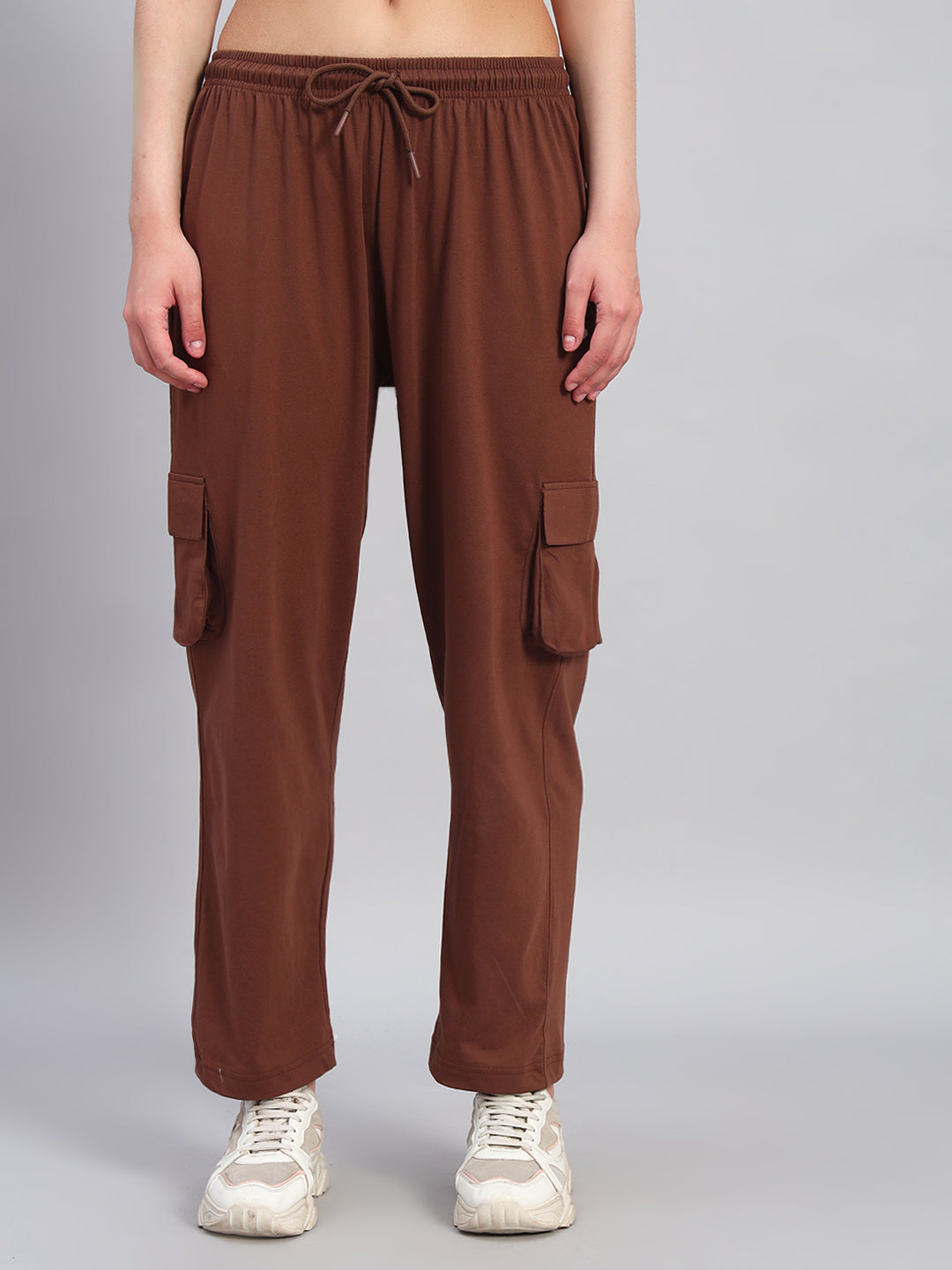 BOX POCKET BROWN TROUSER