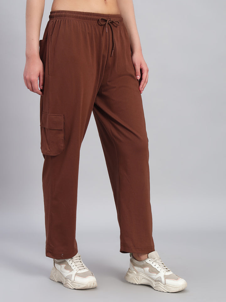 BOX POCKET BROWN TROUSER