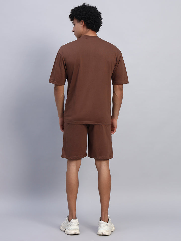 KOREAN NECK GRIFFEL OVERSIZED T-SHIRT