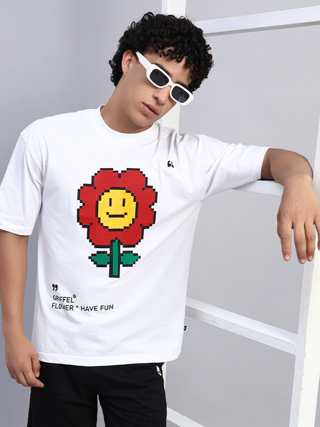 SUNFLOWER OVERSIZED T-SHIRT