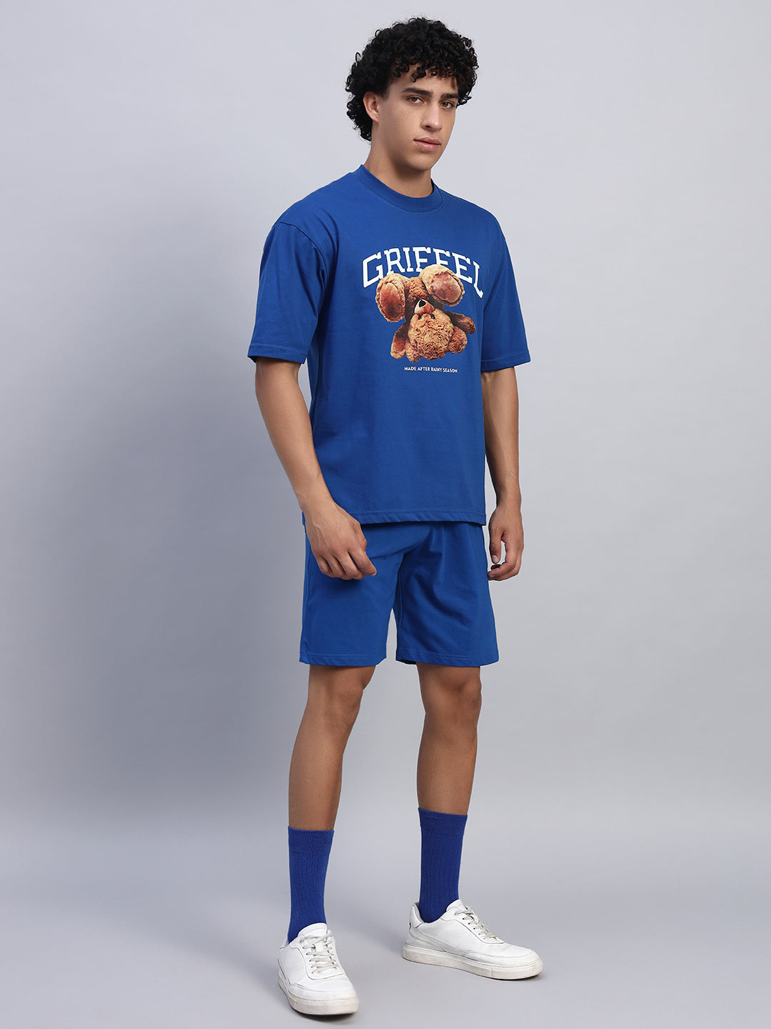 UPSIDE DOWN TEDDY OVERSIZED T-SHIRT