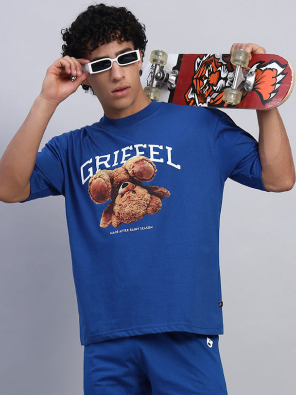 UPSIDE DOWN TEDDY OVERSIZED T-SHIRT