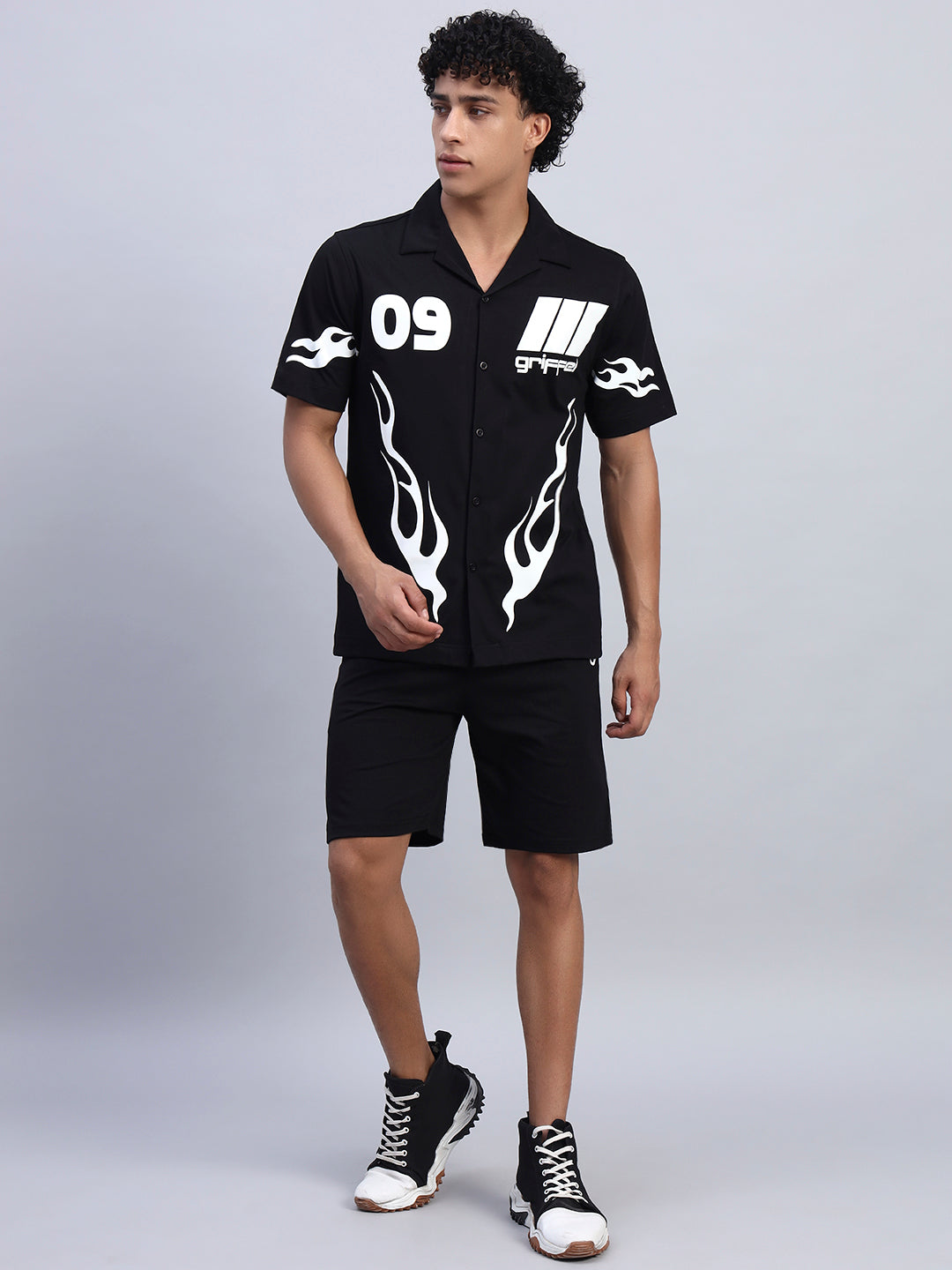 FIRE ENERGY SHIRT CO-ORD SET