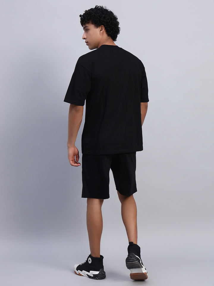 KOREAN NECK GRIFFEL OVERSIZED T-SHIRT