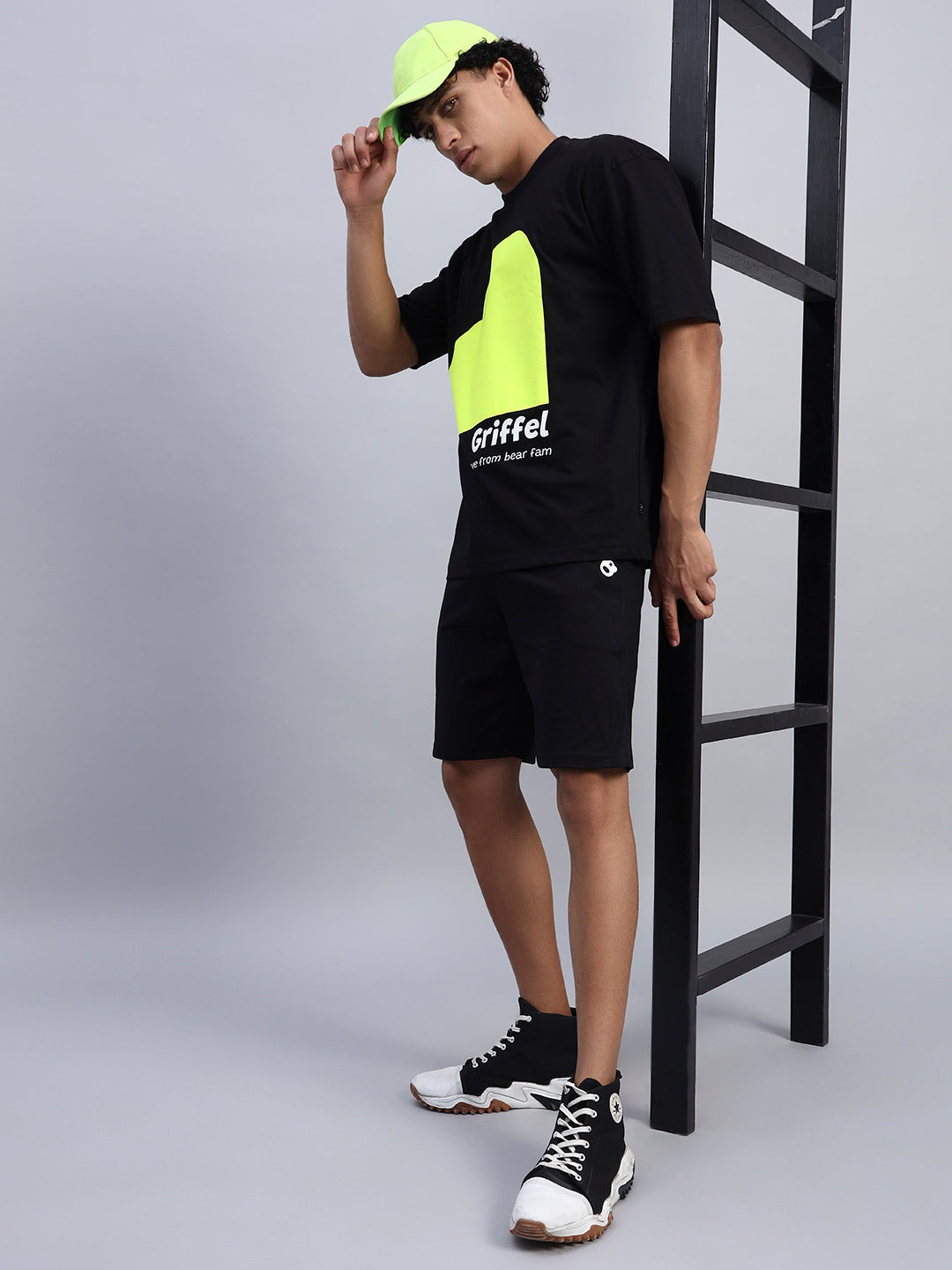 NEON HEART OVERSIZED CO-ORD SET