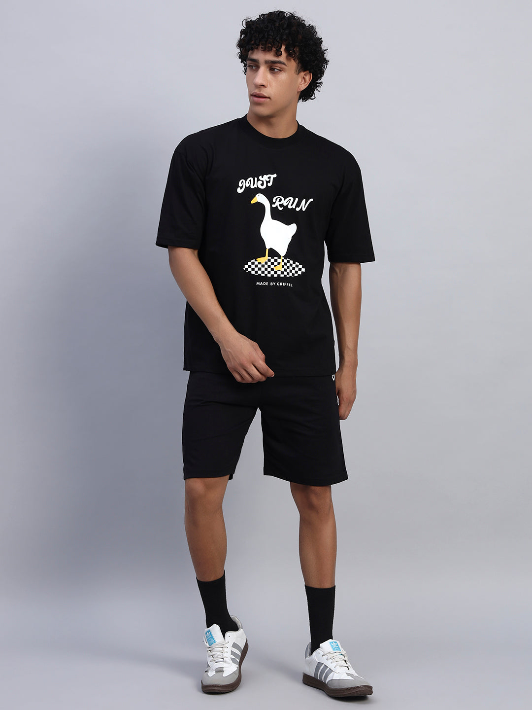 JUST RUN DUCK OVERSIZED T-SHIRT