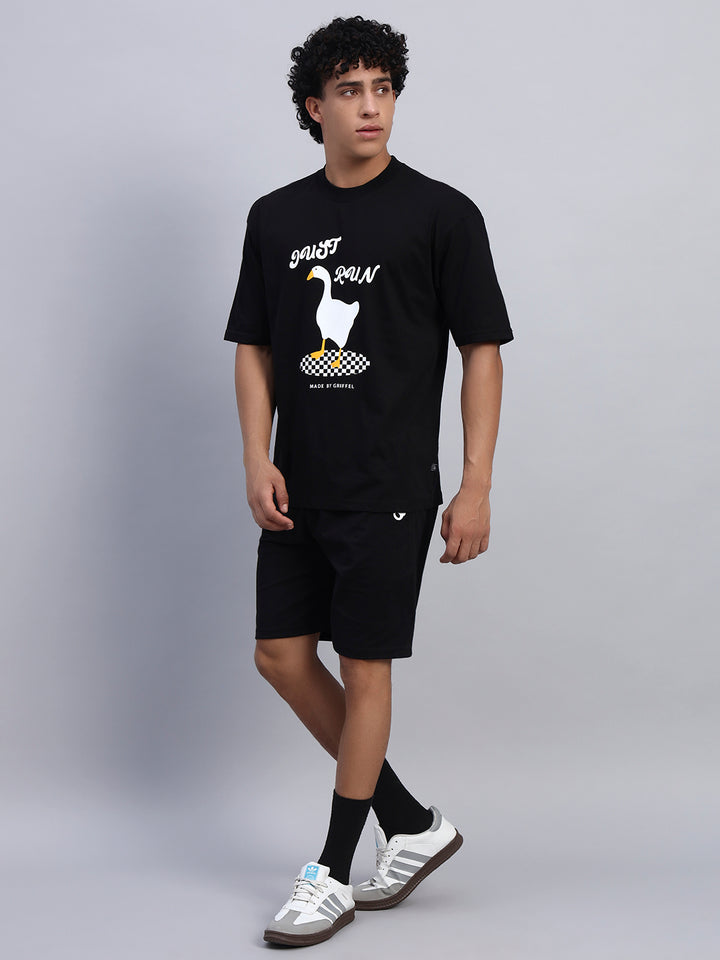 JUST RUN DUCK OVERSIZED T-SHIRT