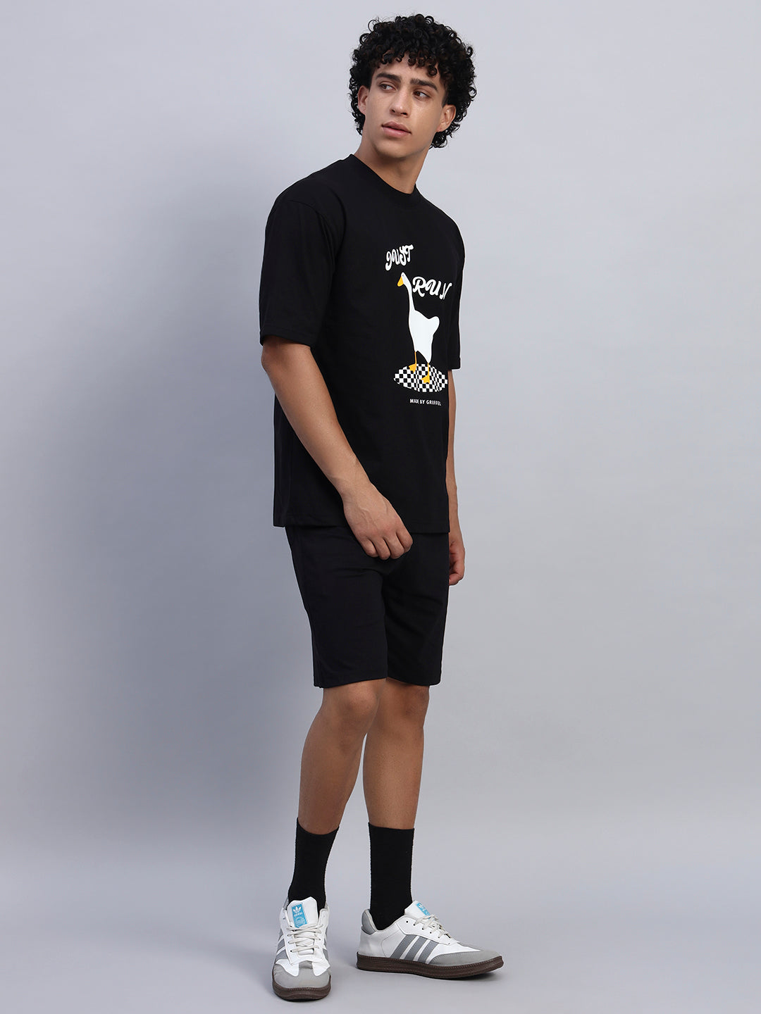 JUST RUN DUCK OVERSIZED T-SHIRT