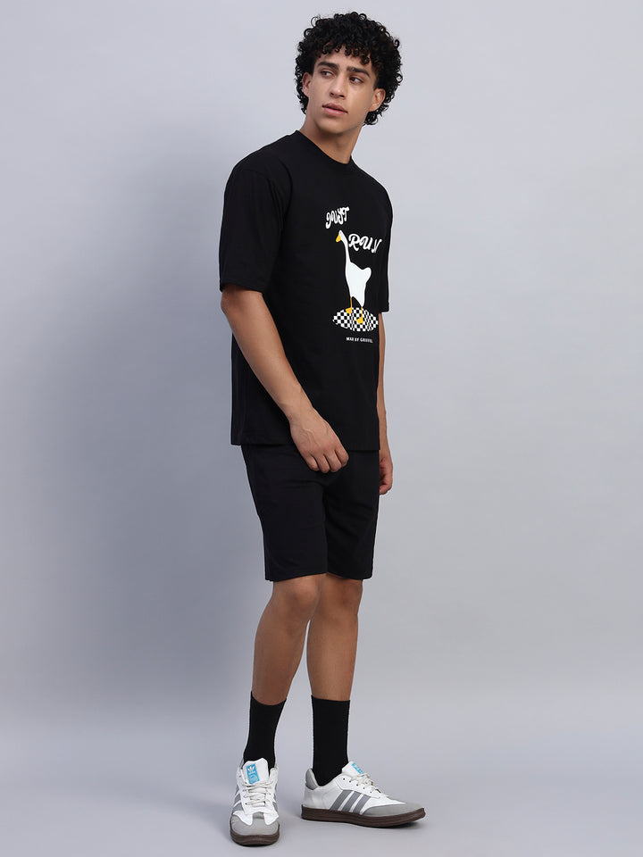 JUST RUN DUCK OVERSIZED T-SHIRT