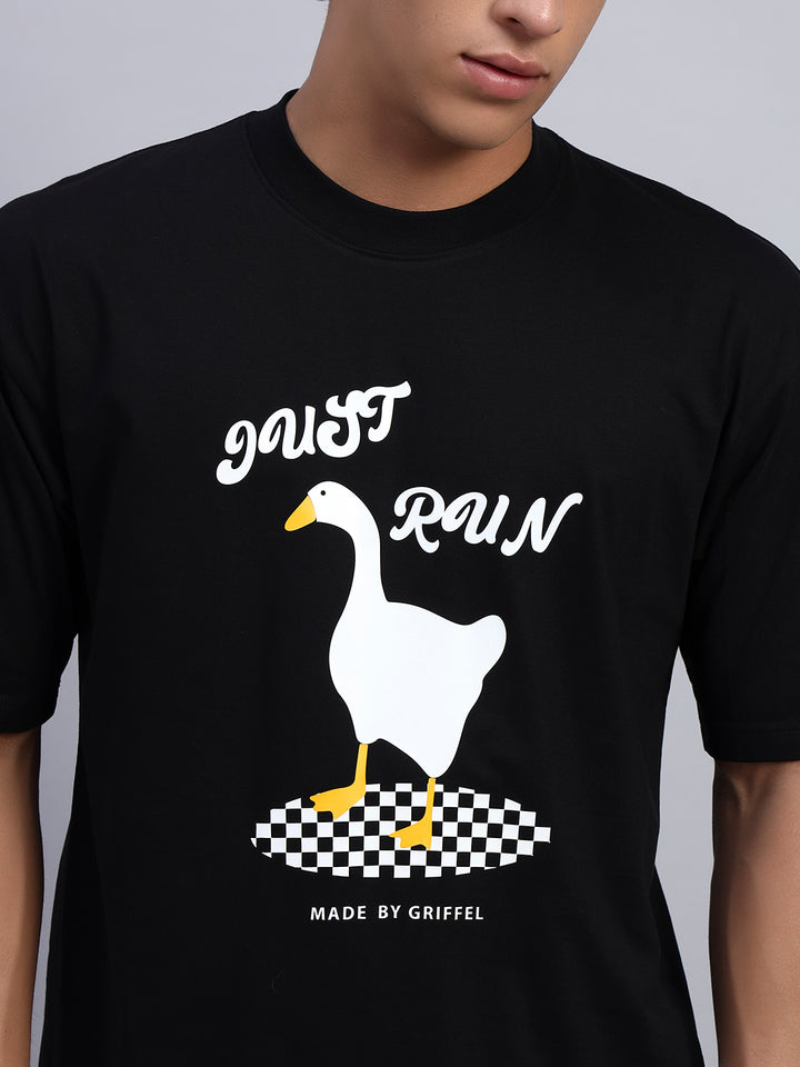 JUST RUN DUCK OVERSIZED T-SHIRT