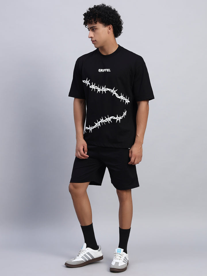 CHAIN WIRE OVERSIZED T-SHIRT ⛓️‍💥