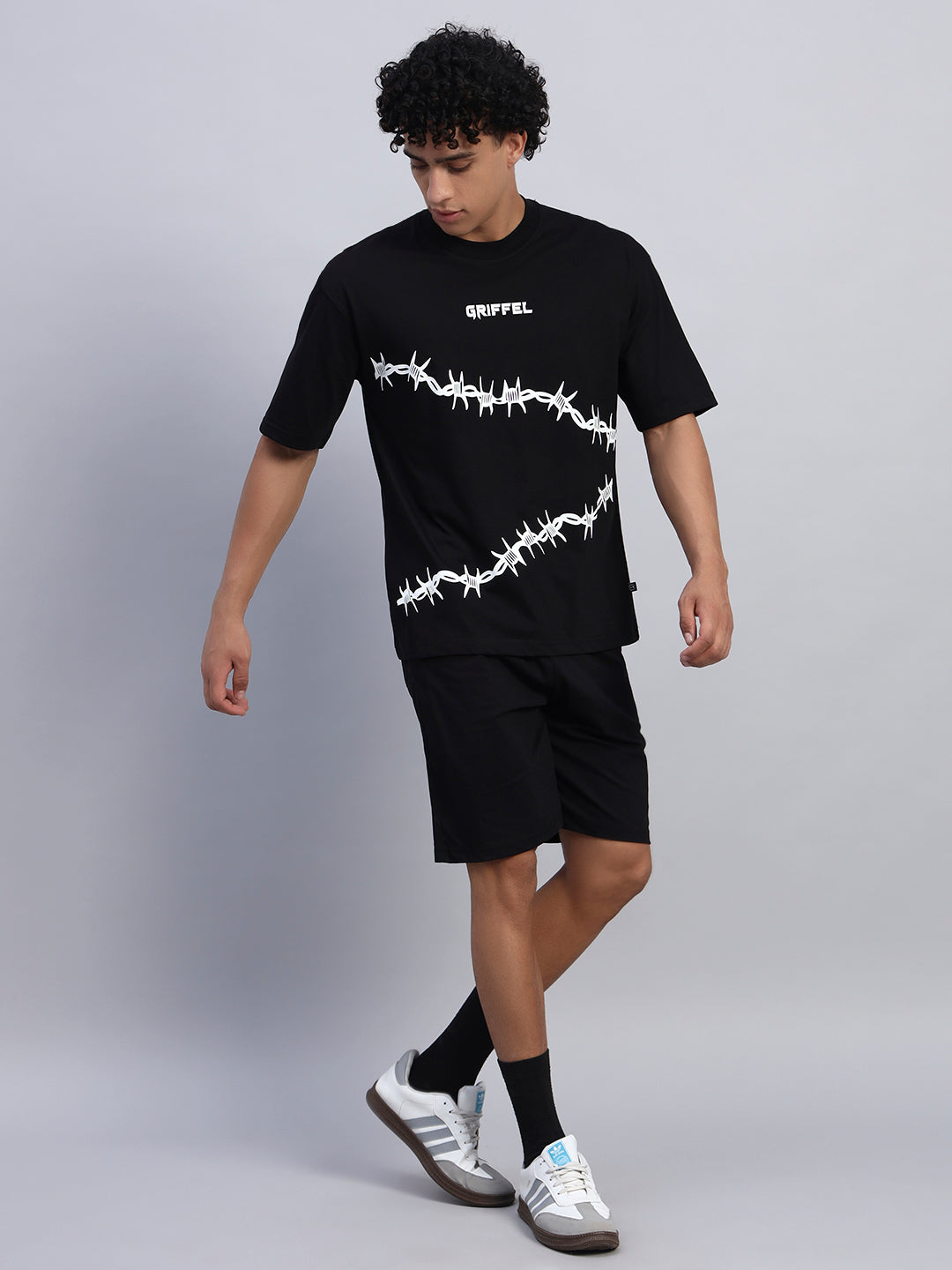 CHAIN WIRE OVERSIZED T-SHIRT ⛓️‍💥