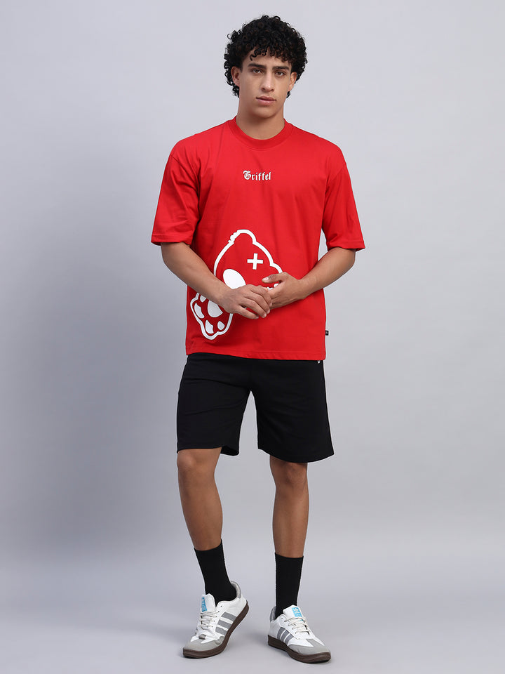 SIDE TEDDY OVERSIZED T-SHIRT