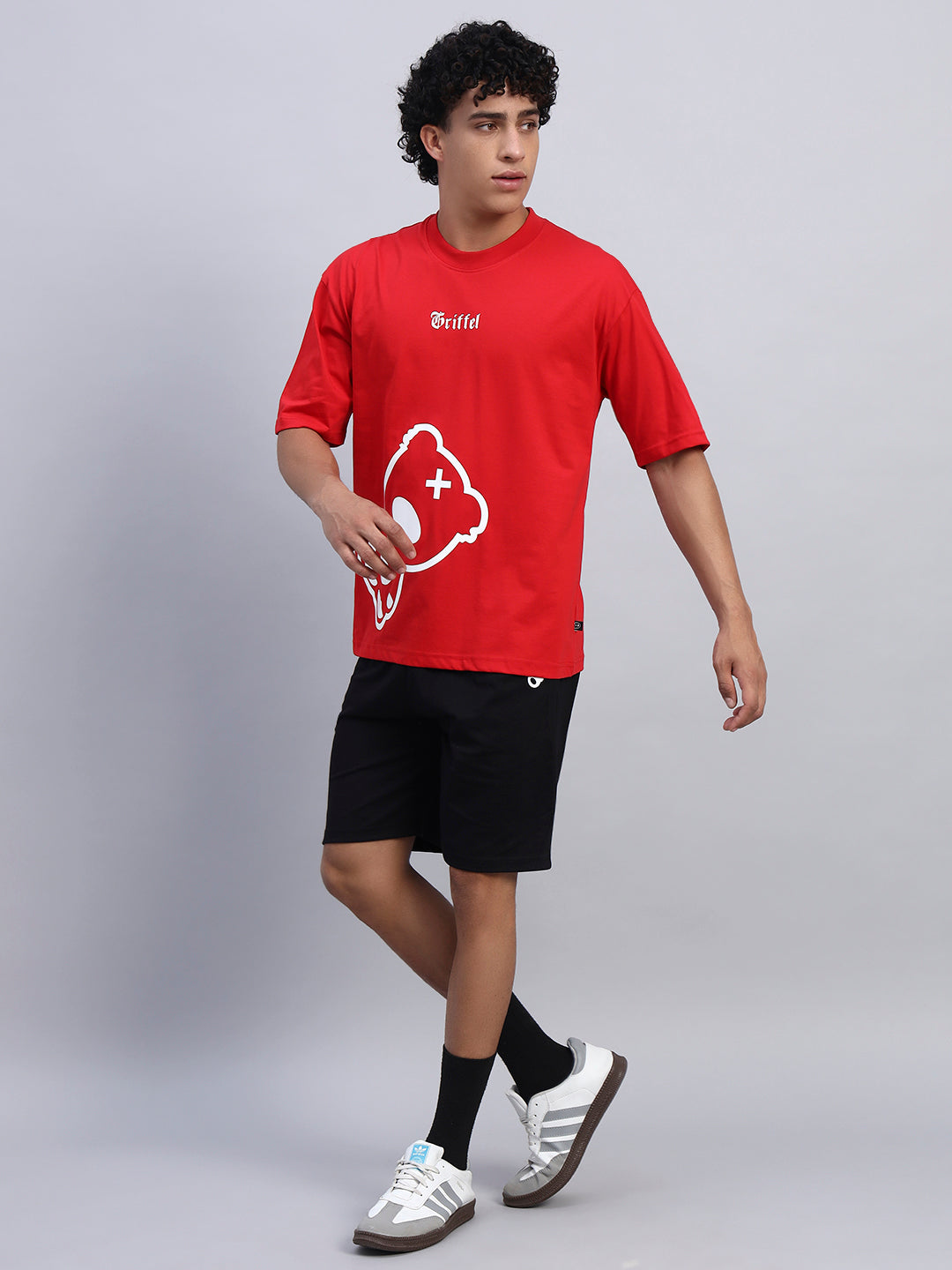 SIDE TEDDY OVERSIZED T-SHIRT