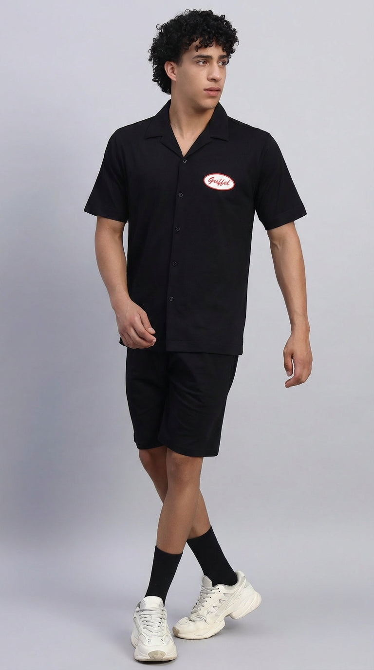 Cafe Cotton Bowling Shirt 🍽️