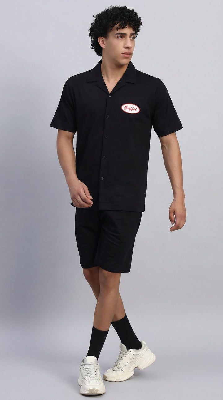 Cafe Cotton Bowling Shirt 🍽️