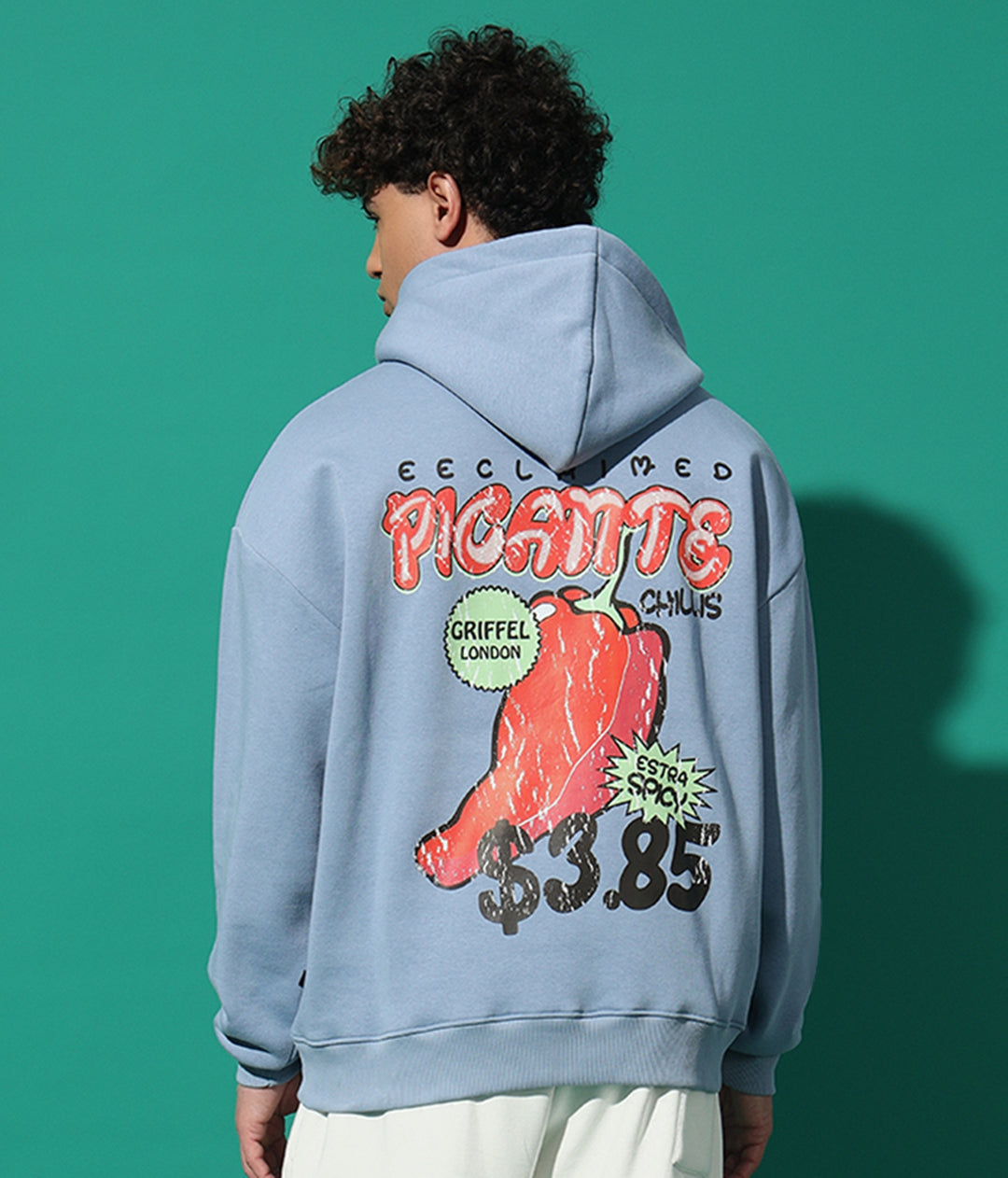 PICANTE GREEN Oversized Hoodie