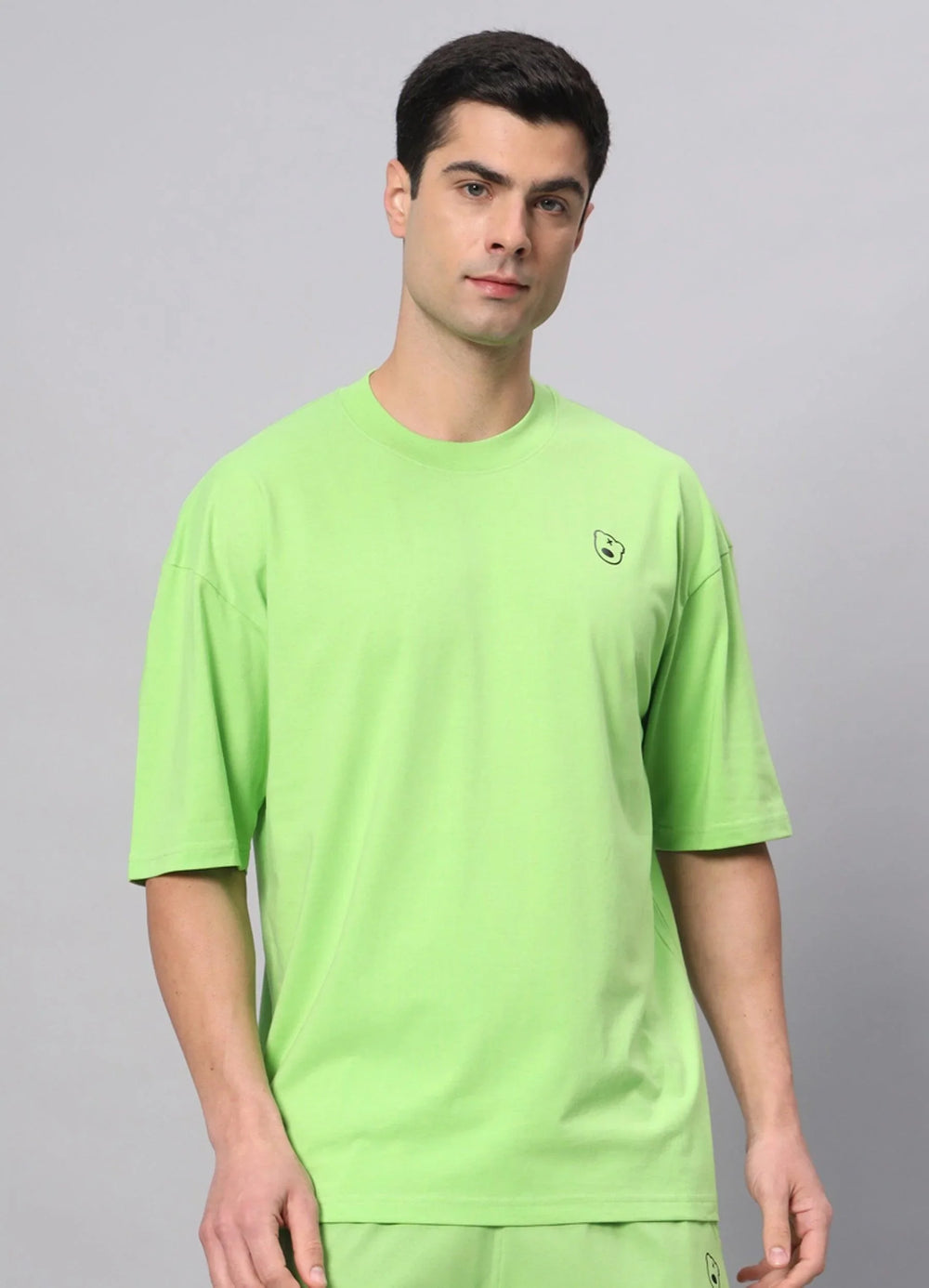 Teddy Logo Drop Shoulder Oversized T-shirt - griffel