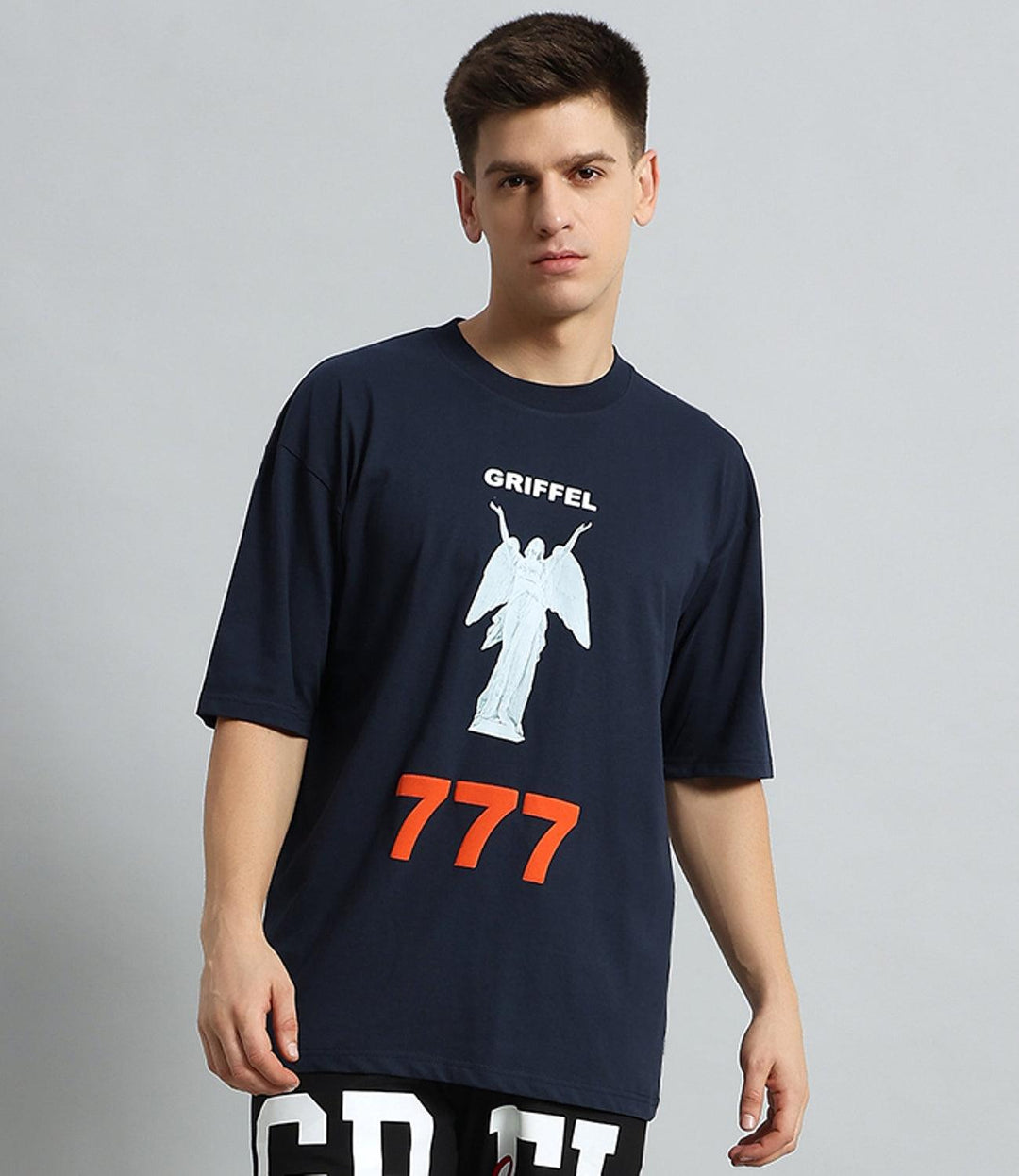 GRIFFEL 777 Logo Oversized T-Shirt