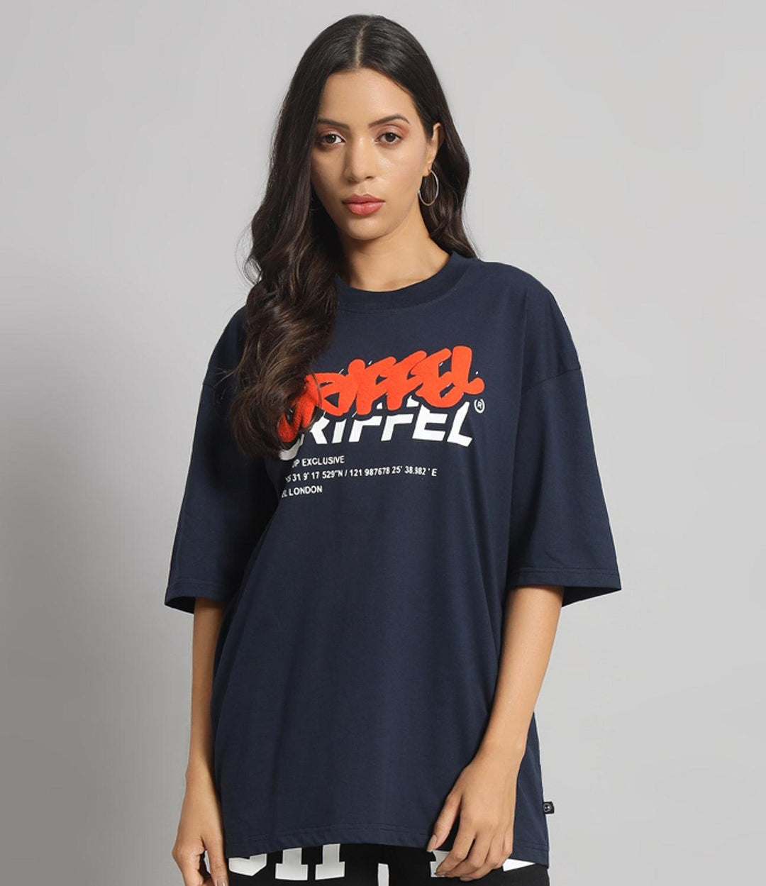 PUFF LOGO Oversized T-shirt