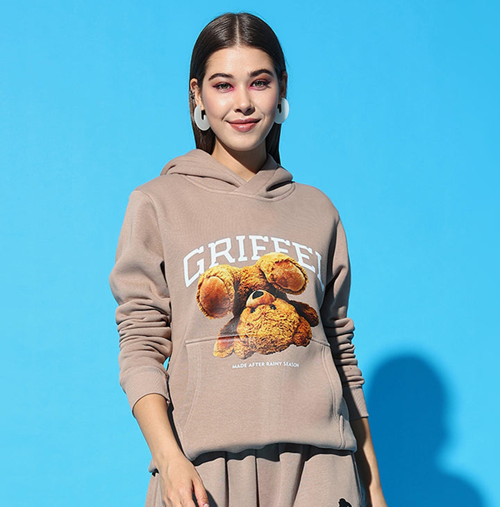 GRIFFEL Hoodie Neck Sweatshirt