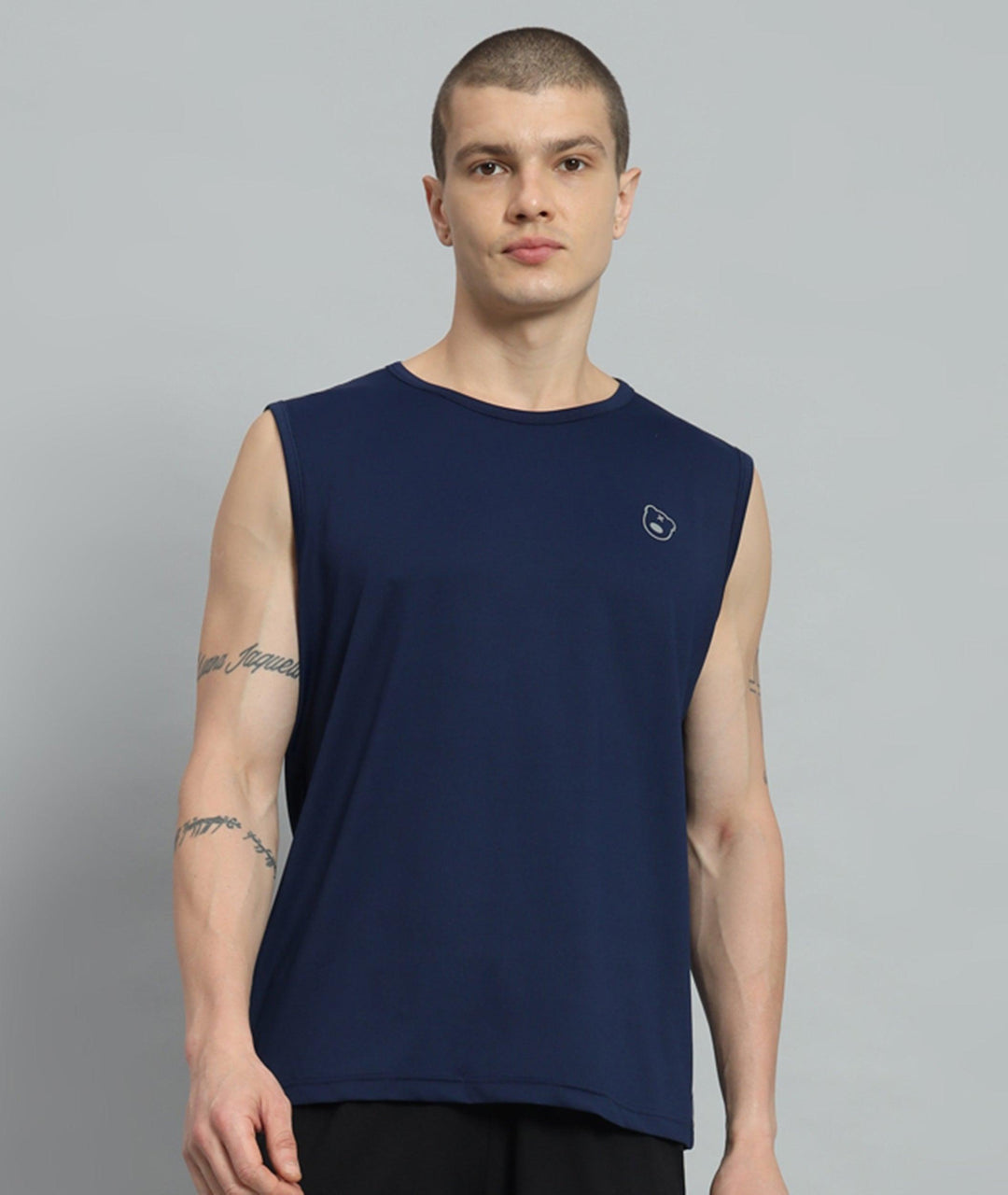 Teddy Logo Sleeveless  T-shirt