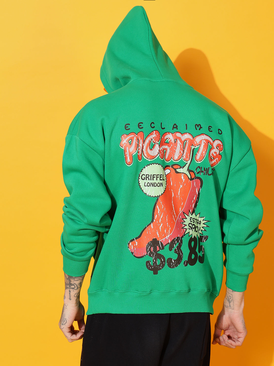 PICANTE GREEN Oversized Hoodie 🌶