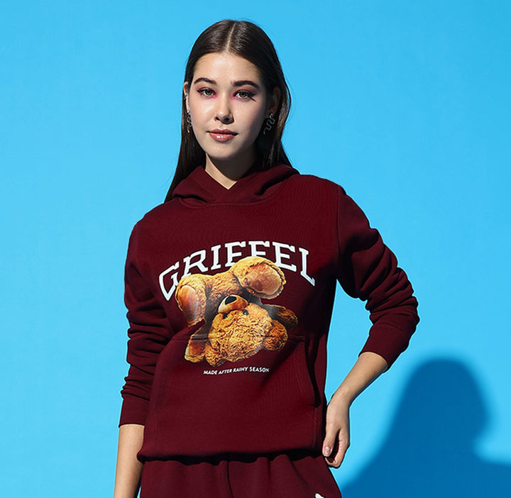 GRIFFEL Hoodie Neck Sweatshirt