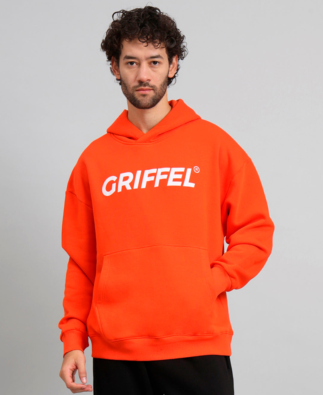 Registered Print Regular Fit Hoodie