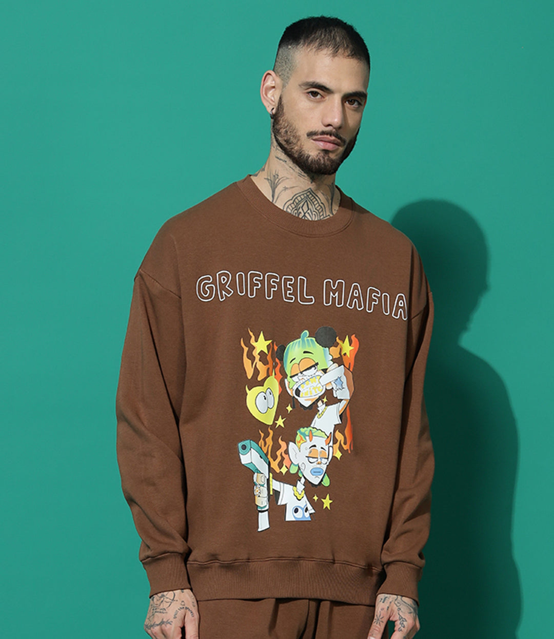 GRIFFEL MAFIA Oversized Sweatshirt