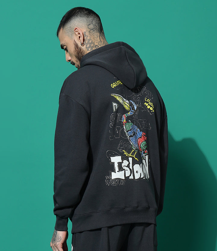 ISLAND BIRD Oversized Hoodie