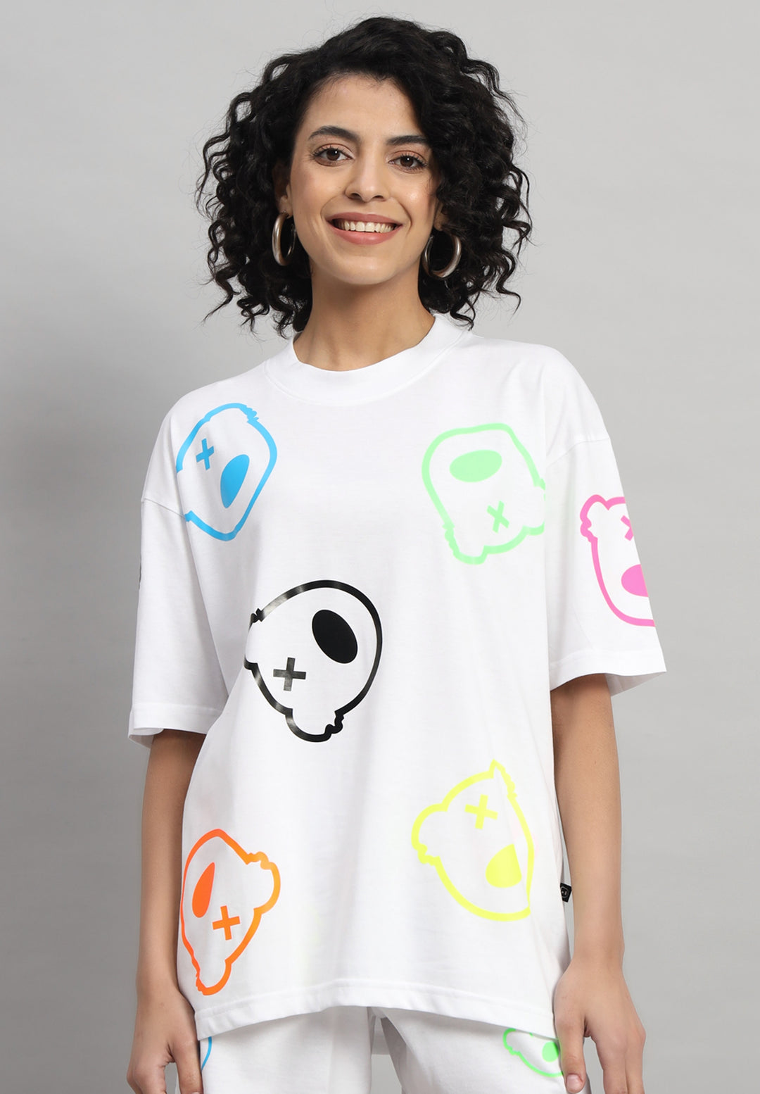 Teddy all over Oversized T-shirt - griffel