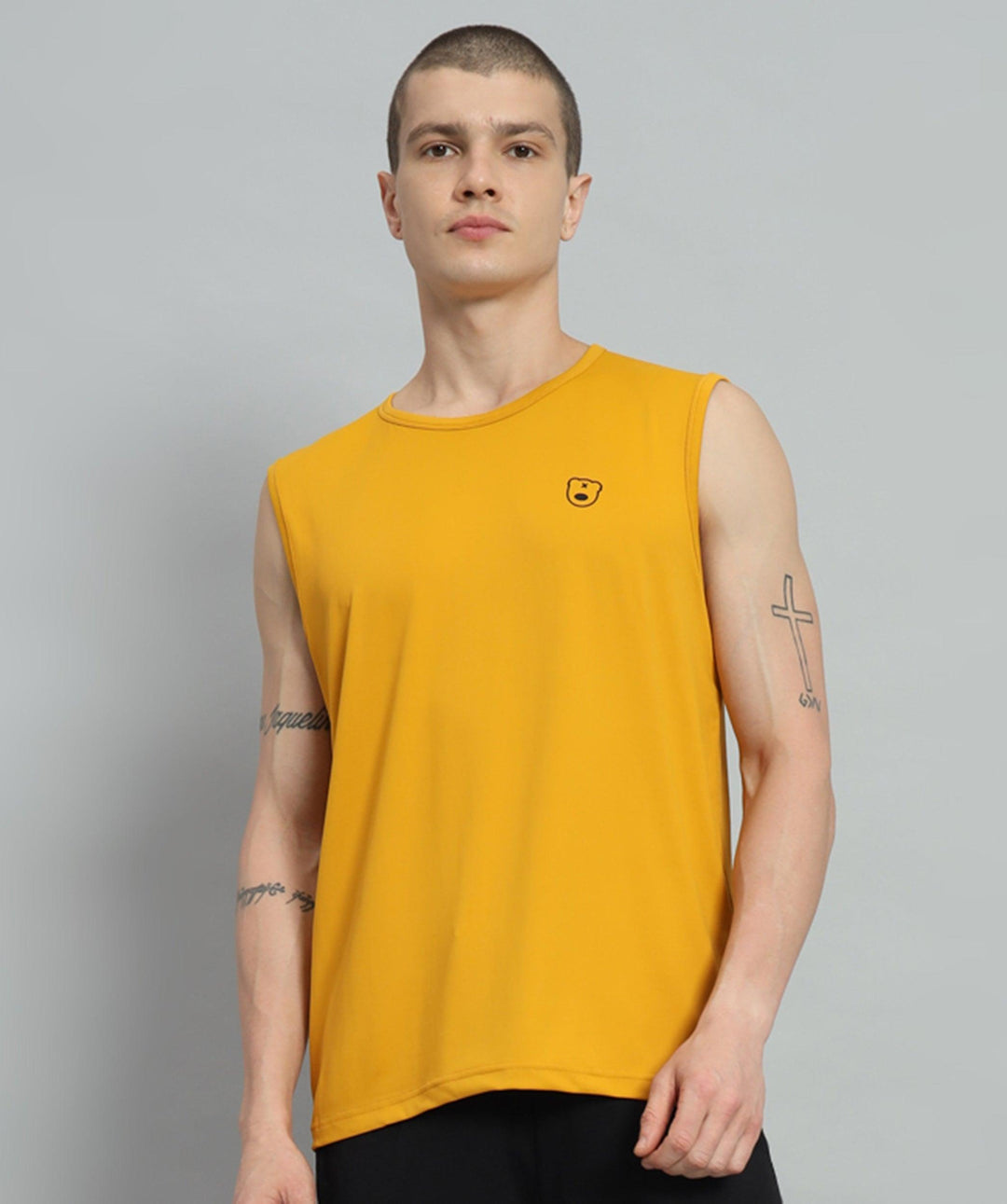 Teddy Logo Sleeveless  T-shirt