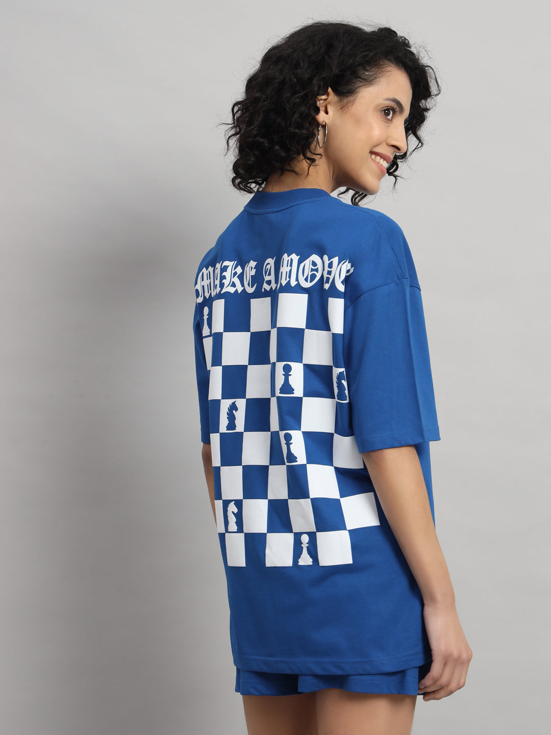 MAKE A MOVE Oversized T-shirt - griffel